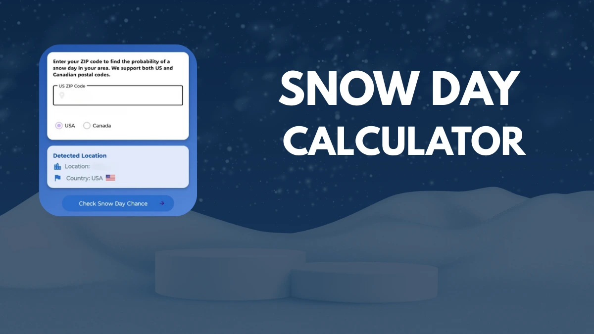 Snow Day Calculator